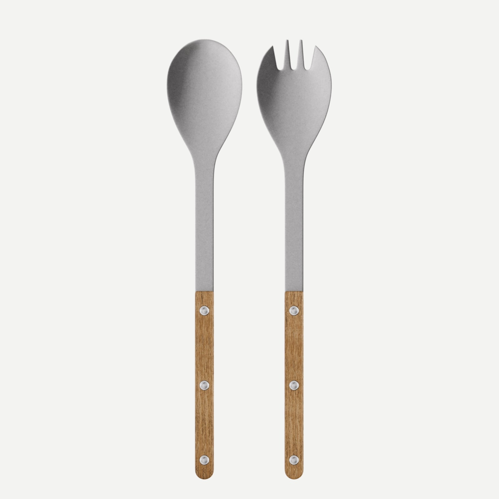 Bistrot Vintage Teak, Teak - Salad cutlery set