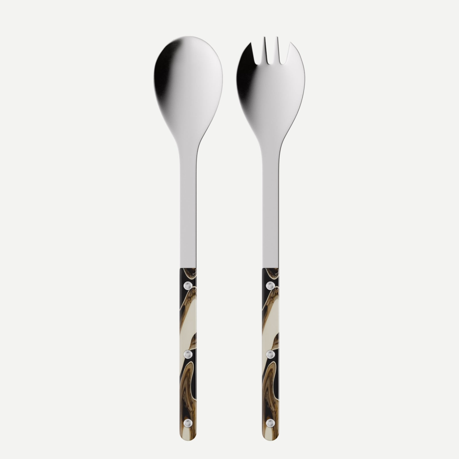 Bistrot Dune, Dune Black - Salad cutlery set