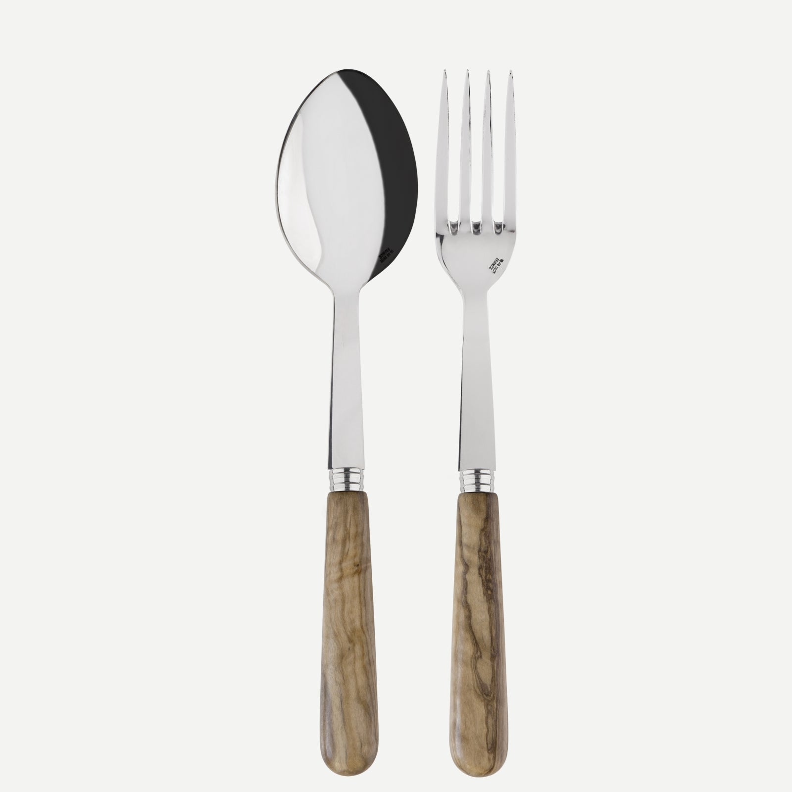 Sabre Lavandou Serving Set, Olive tree wood