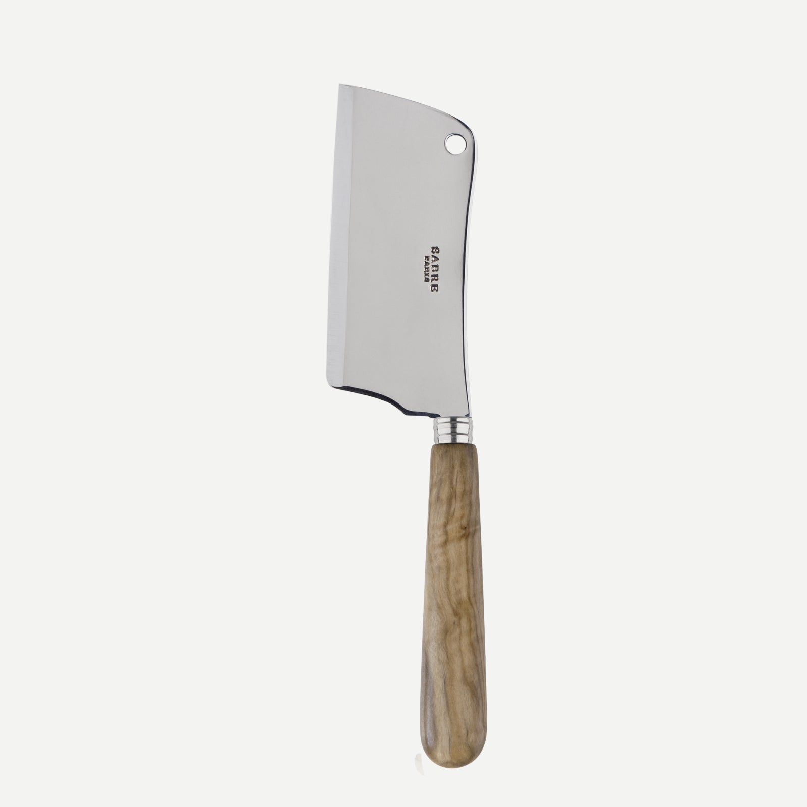 Sabre Cheese Cleaver, Olive tree wood
