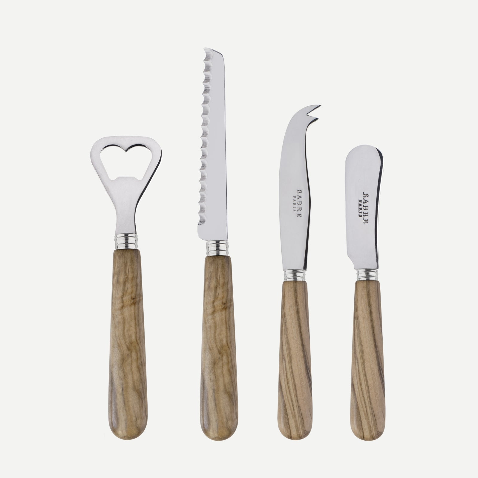 Lavandou, bois d'olivier - Coffret apéritif