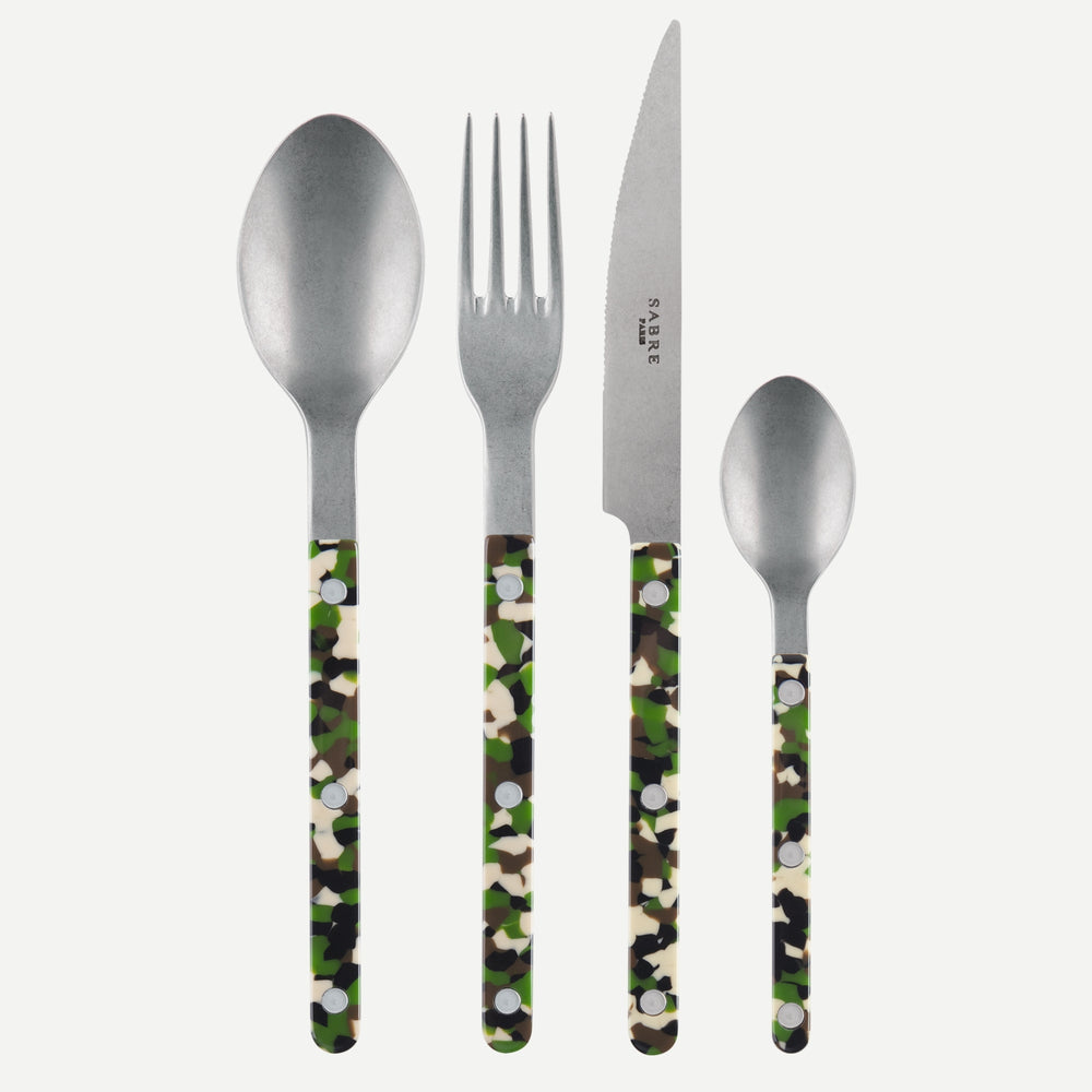 Bistrot Vintage Camouflage, Green