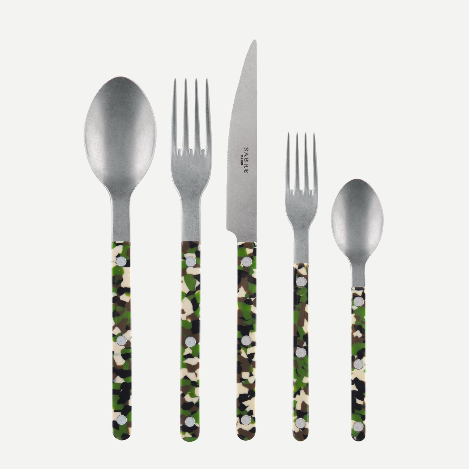 Bistrot Vintage Camouflage, Green