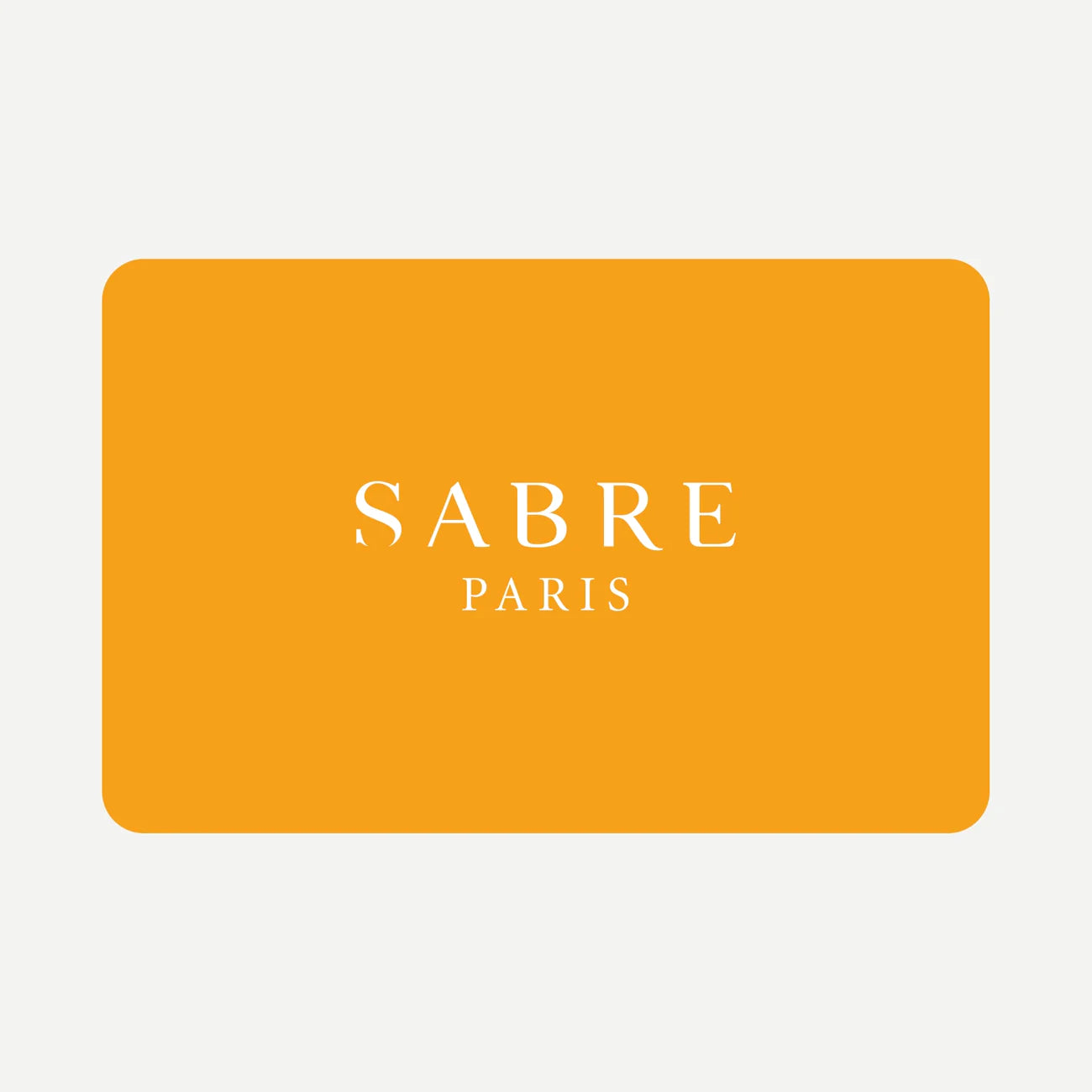 Sabre Gift Card