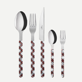 Bistrot Tartan, White