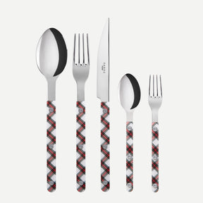 Bistrot Tartan, White