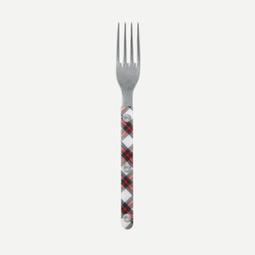 Bistrot Vintage Tartan, White