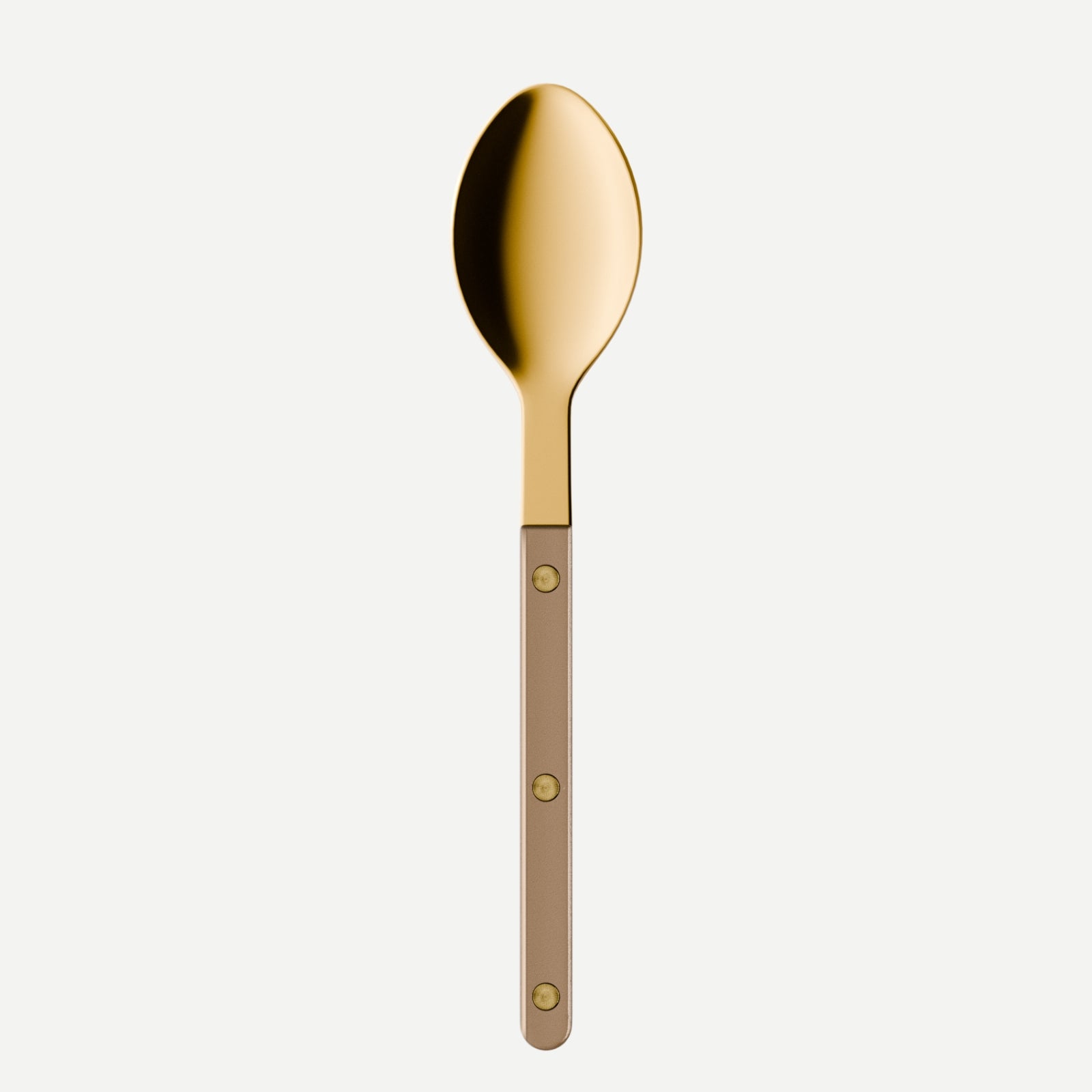 Bistrot Gold Pearly, Caramel - Soup spoon