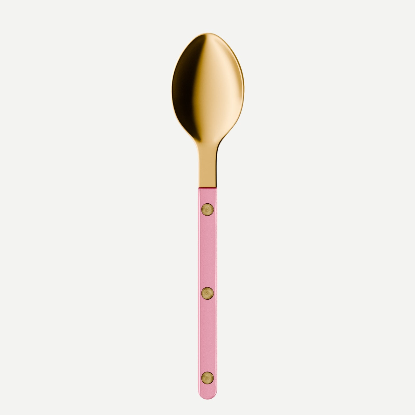 Bistrot Gold Pearly, Soft pink - Dessert spoon