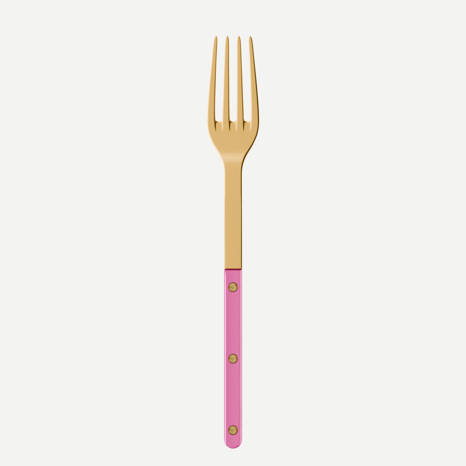 Bistrot Gold Pearly, Pink - Serving fork