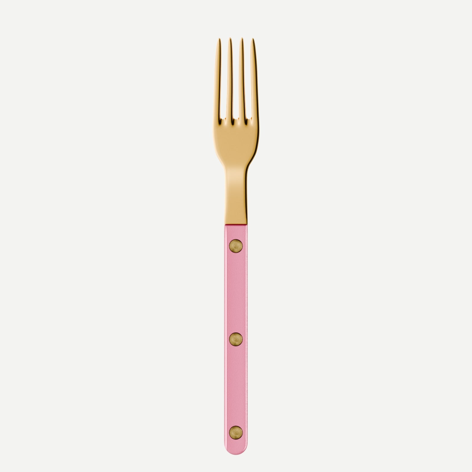 Bistrot Gold Pearly, Soft pink - Small fork