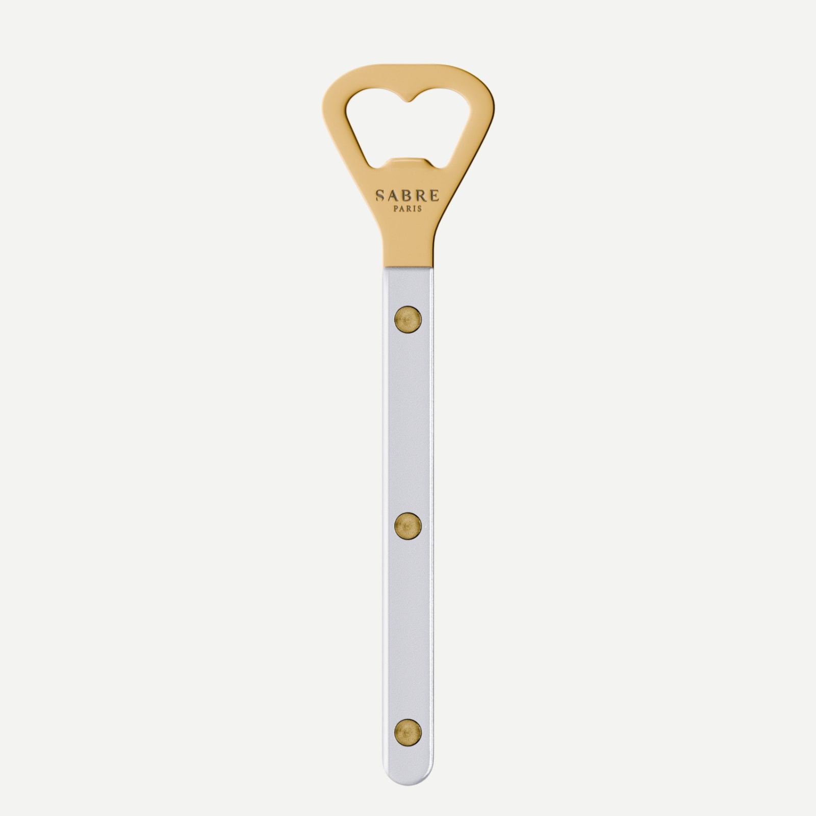 Bistrot Gold Pearly, White - Bottle opener