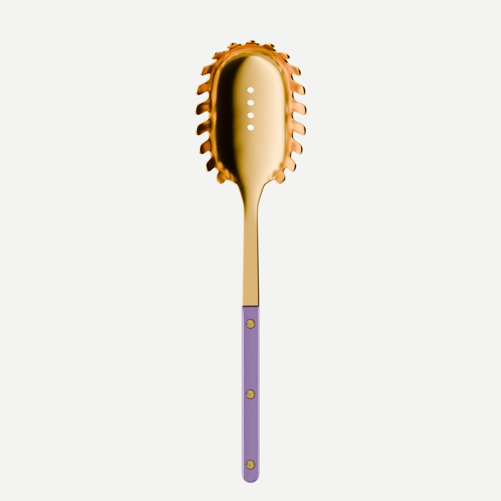 Bistrot Gold Pearly, Purple - Spaghetti spoon