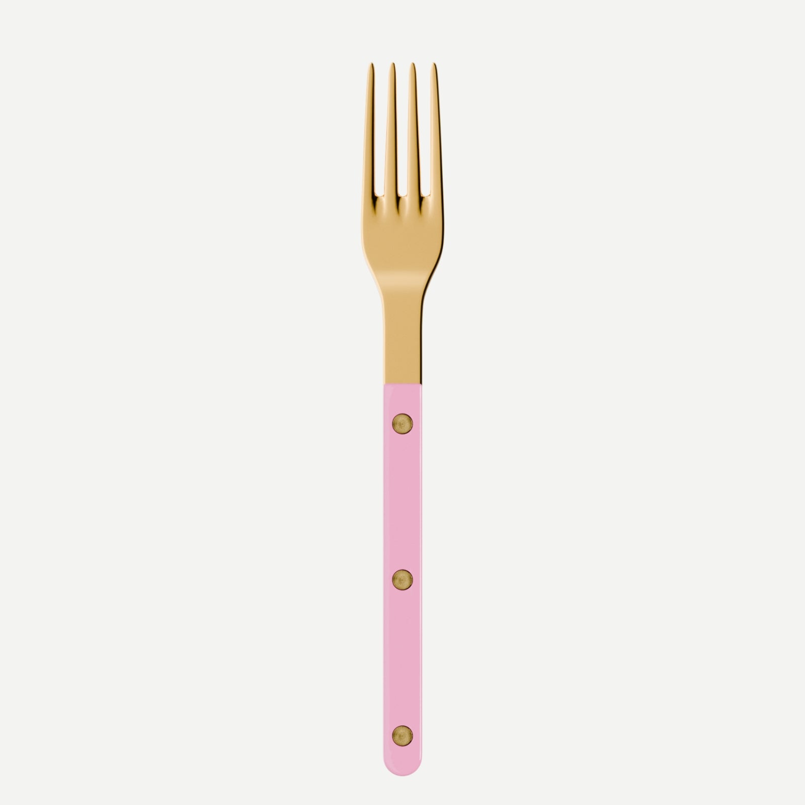 Bistrot Gold Solid, Pink - Dinner fork