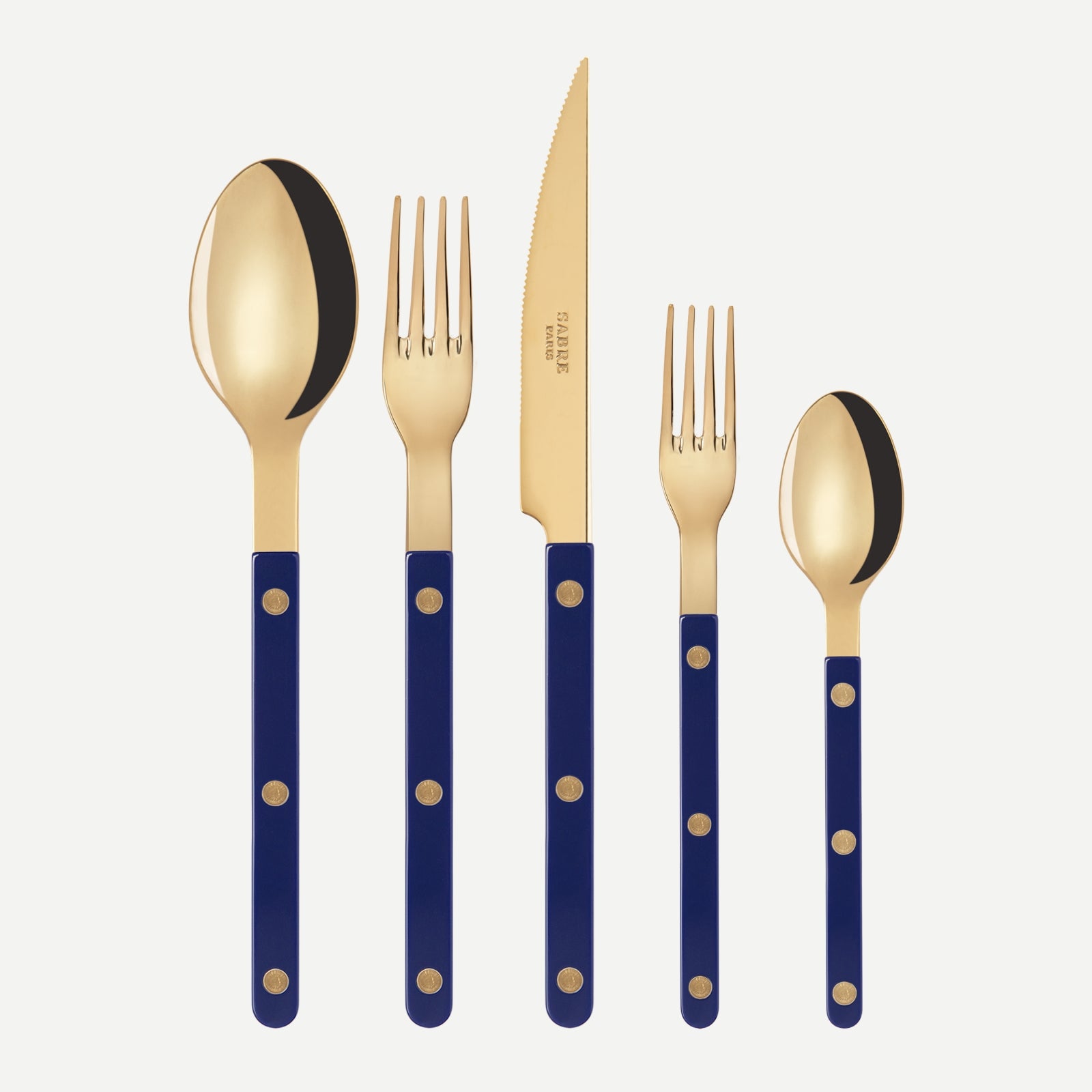 Bistrot Gold Solid, Navy blue