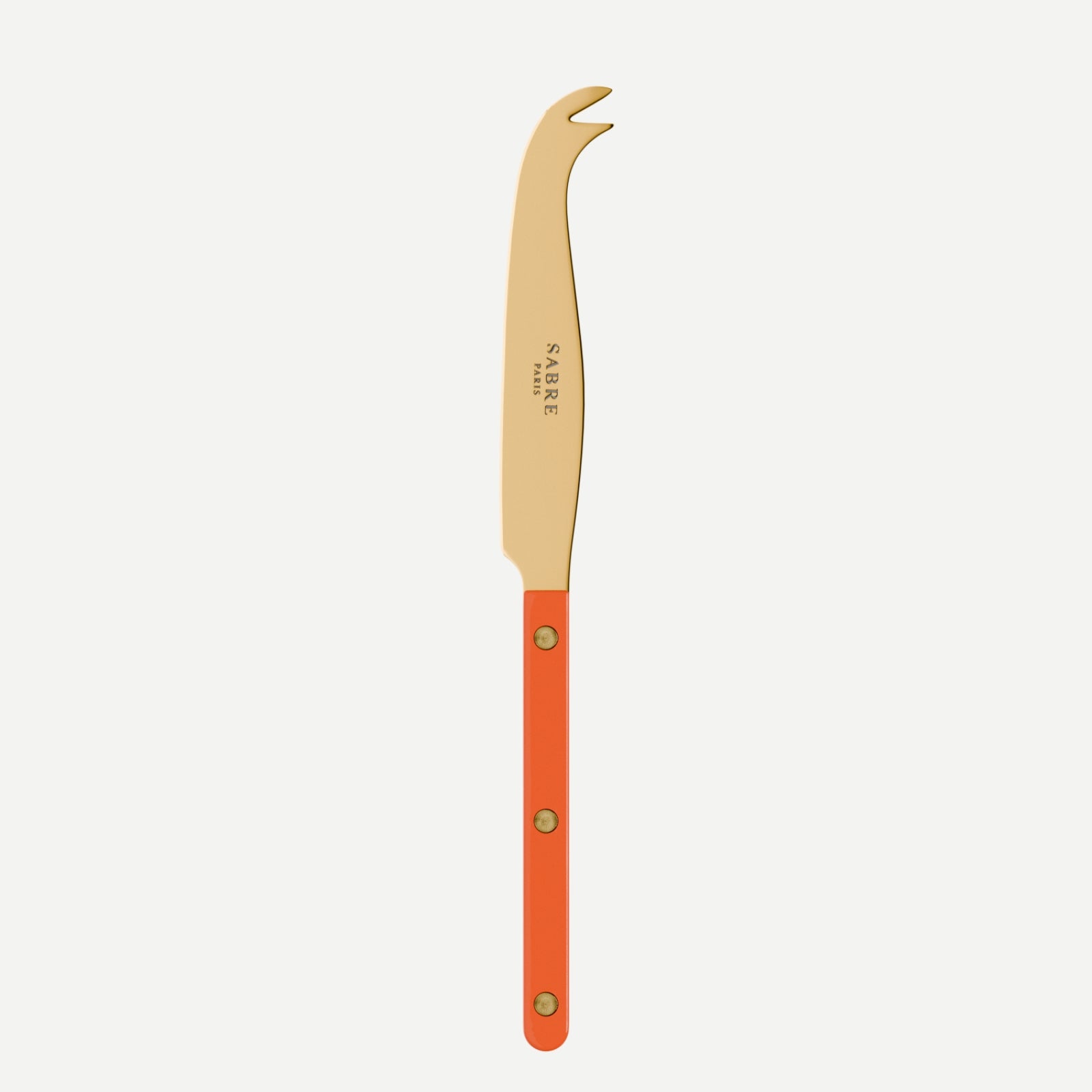 Bistrot Gold Solid, Orange - Cheese knife large