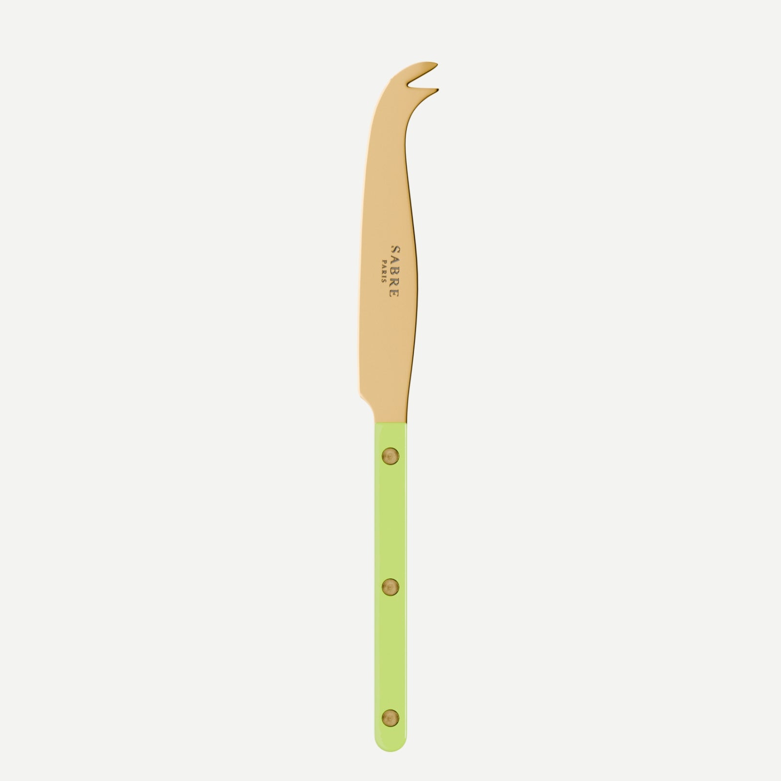 Bistrot Gold Solid, Lime - Cheese knife large