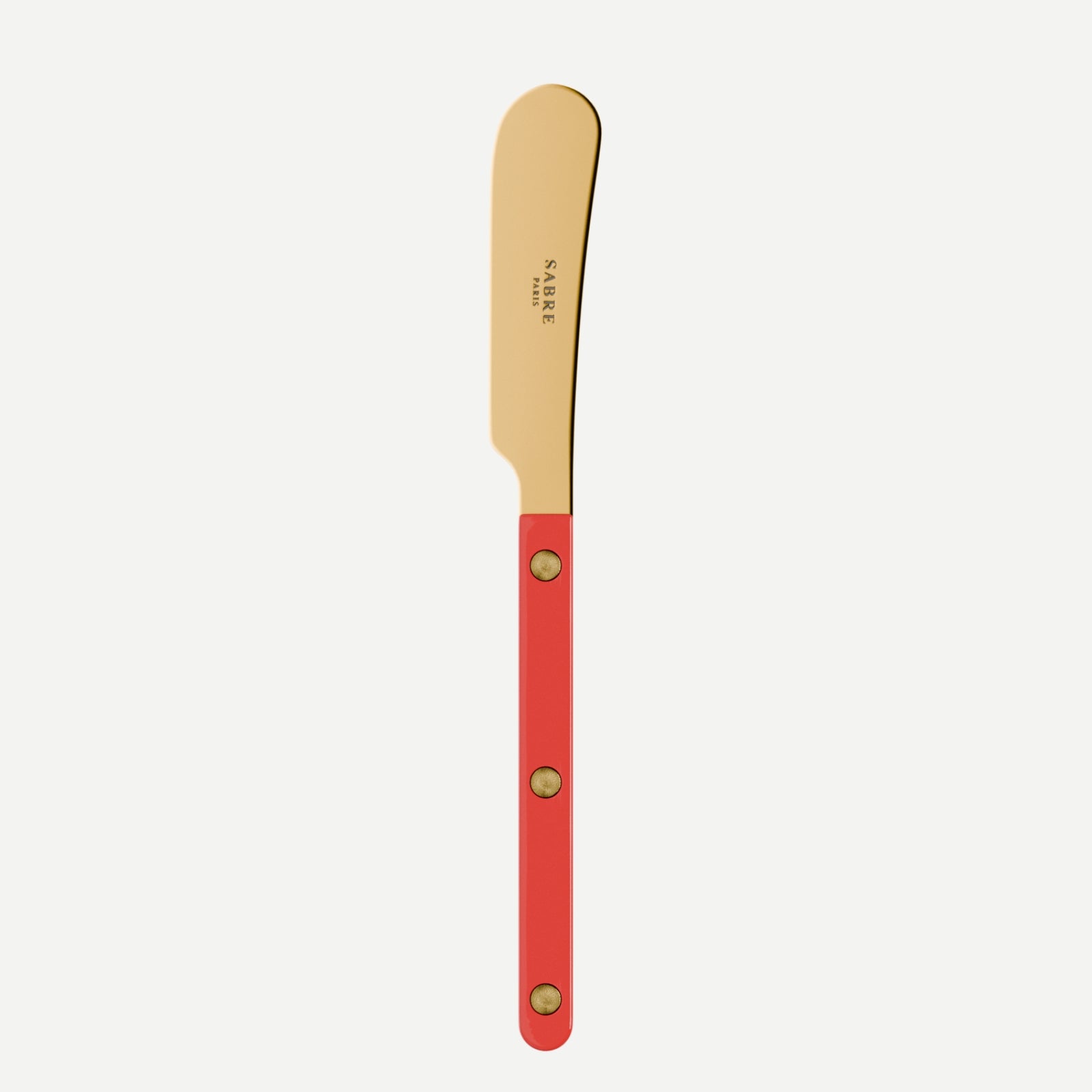 Bistrot Gold Solid, Red - Butter spreader