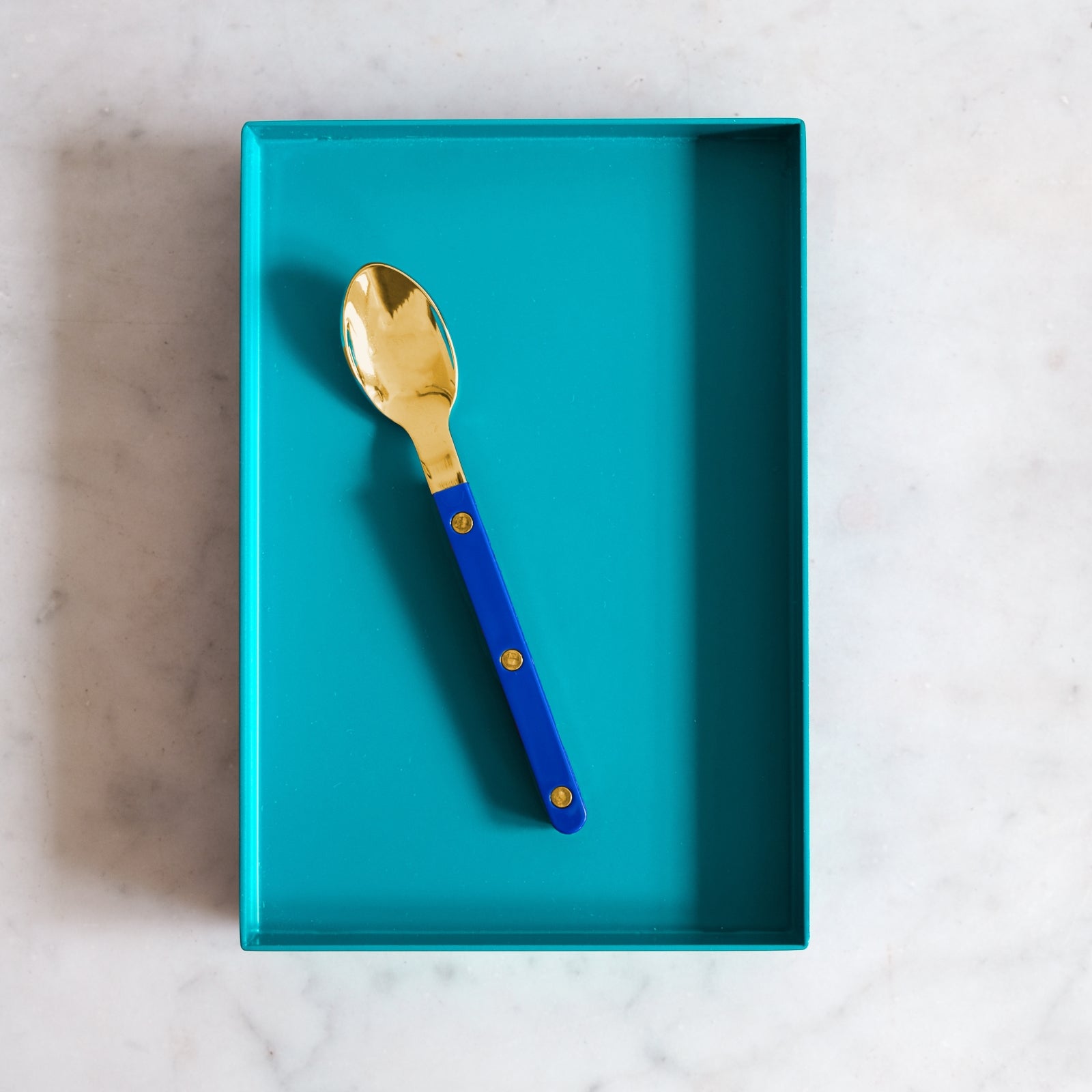 Bistrot Gold Solid, Lapis blue